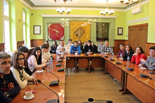 Ilustracja artykułu: "Wizyta uczniów z programu ERASMUS+"