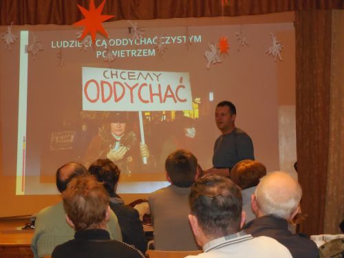 Ilustracja artykułu: "Tanie i efektywne spalanie - spotkanie w Zespole Szkół Podstawowo-Gminazjalnych w Rojcy"