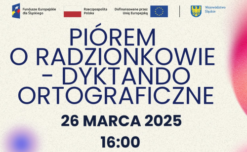 Ilustracja artykułu: "Piórem o Radzionkowie – Dyktando Ortograficzne!"