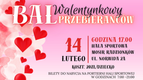 Ilustracja artykułu: "Walentynkowy Bal Przebierańców"
