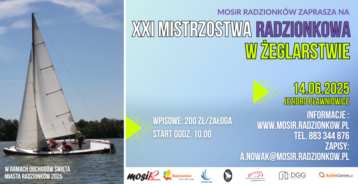 Ilustracja artykułu: XXI Mistrzostwa Radzionkowa w Żeglarstwie