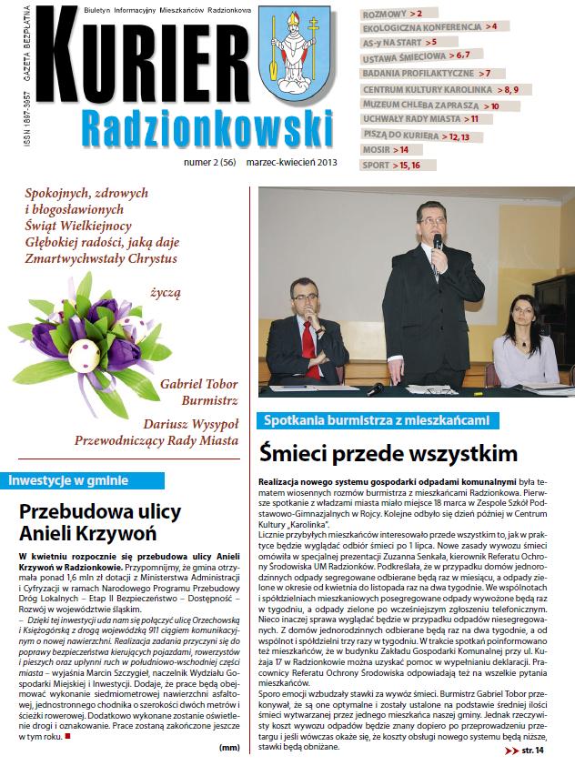 Kurier Radzionkowski 2013 Numer 1