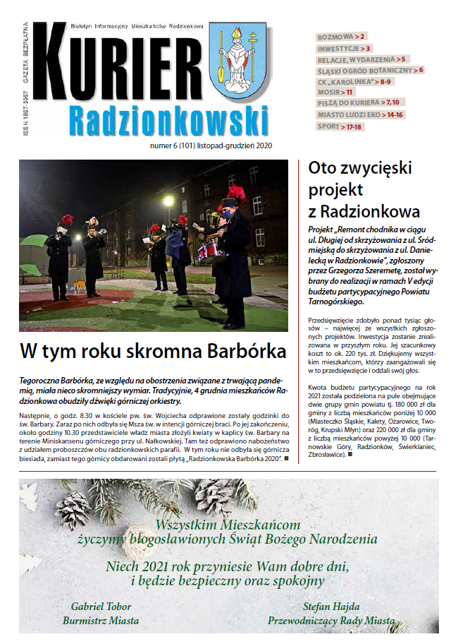 Kurier Radzionkowski 2020 Numer 6