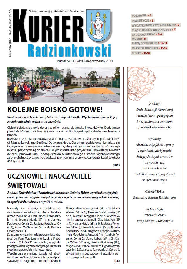 Kurier Radzionkowski 2020 Numer 5