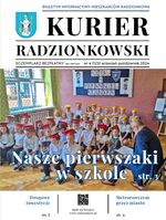 Pierwsza strona Kuriera Radzionkowskiego numer 4